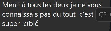 Retour d'une participante à la formation